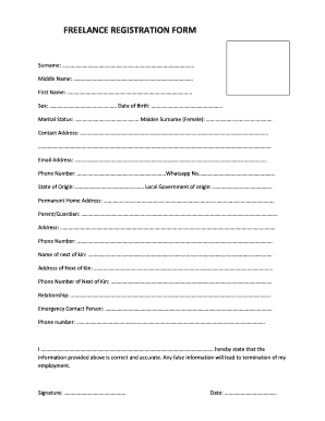 Form preview