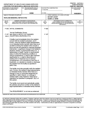 PRINTED: 10/07/2014 DEPARTMENT OF HEALTH AND