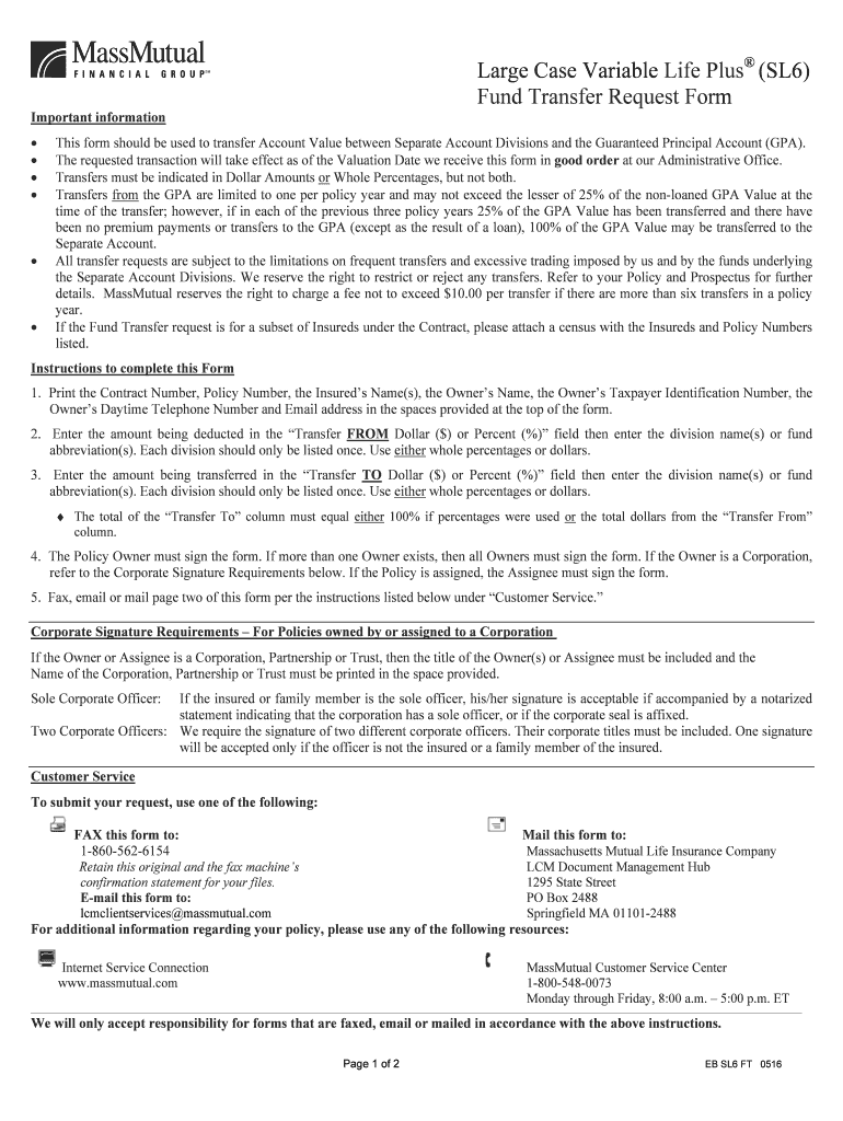 Fillable Online Forms MassMutual Fax Email Print pdfFiller