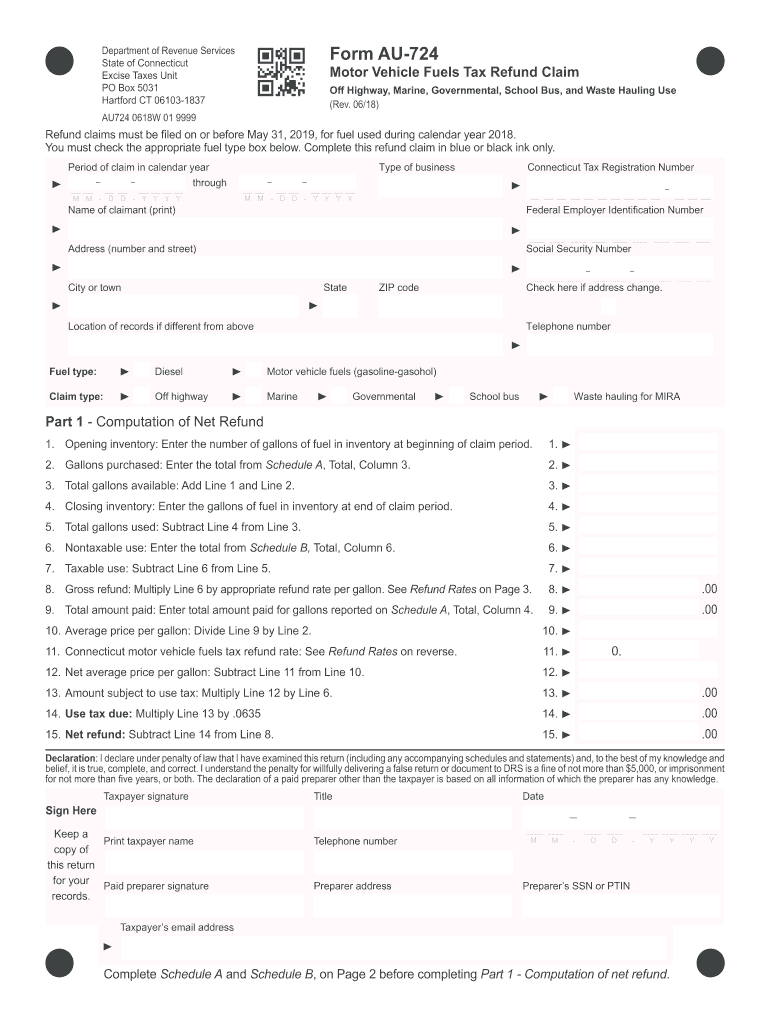 form au 724 Preview on Page 1