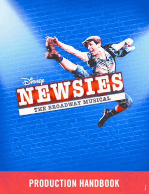 Newsies Production Handbook - Music Theatre International