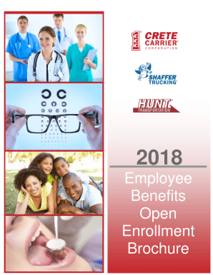 Employee Benefits Open Enrollment Brochure