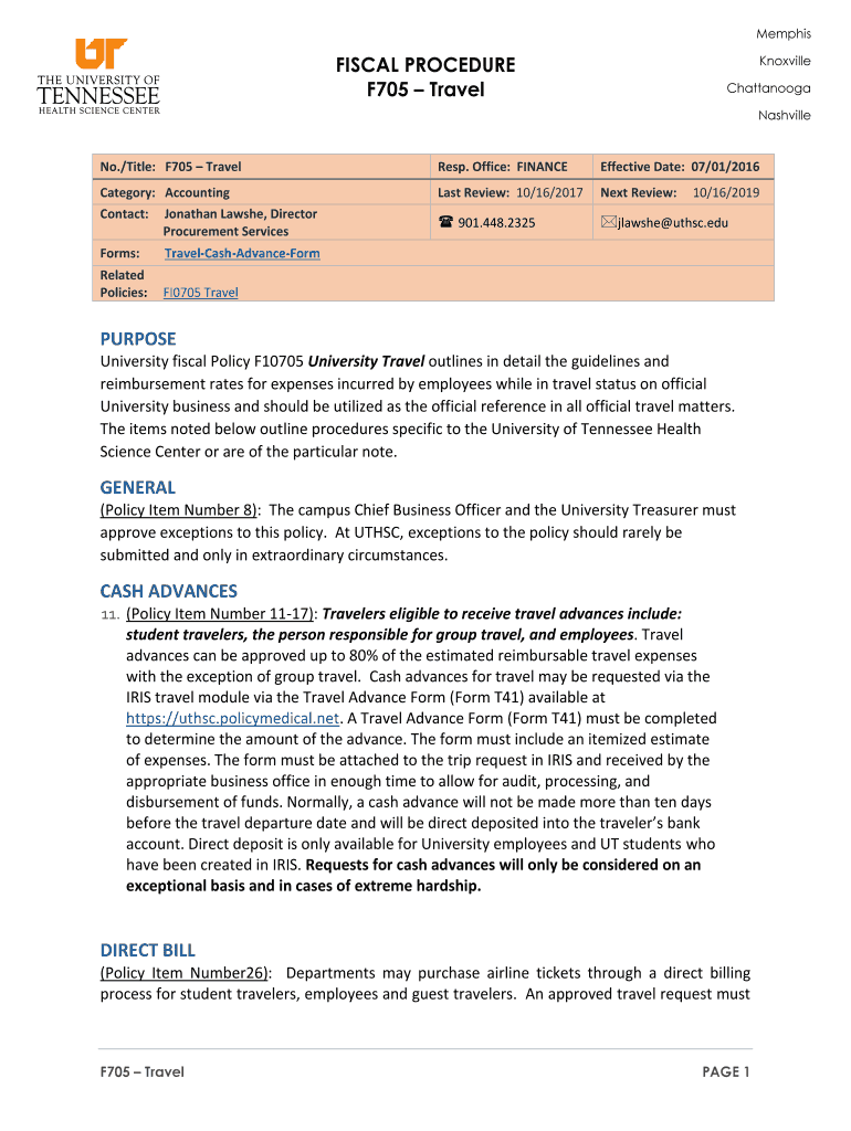 Fillable Online Tuition, Fees and Expenses UTHSC Catalog Fax Email