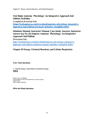 anatomy and physiology an integrative approach 4th edition pdf