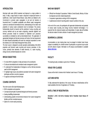 INTRODUCTION WHO MAY BENEFIT - IIT Bombay