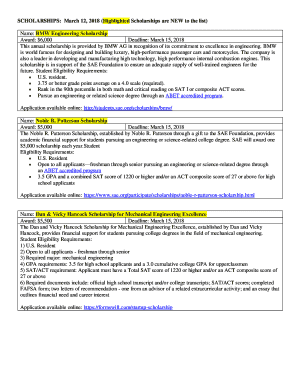 BMW/SAE Engineering Scholarship - Participate - SAE ...