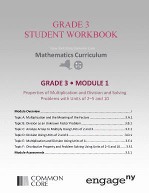 GRADE 3 STUDENT WORKBOOK