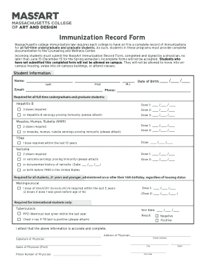 Uconn law immunization form Uconn law immunization form