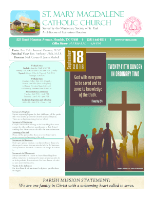 Oce Hours: M-F 8:00 A