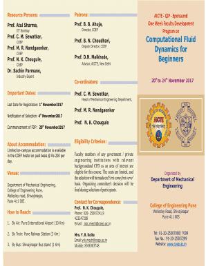 Dr. Choudhari Brochure - CoEP