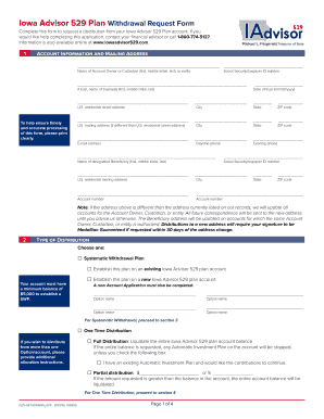 iowa advisor 529 forms