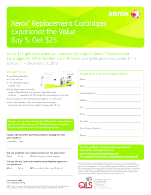 Xerox Replacement Cartridges Experience the Value Buy 5 ...