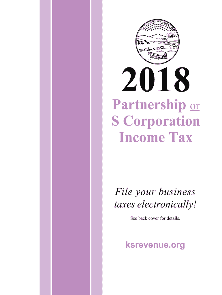 Kansas tax form k 120s 2018 Fill out & sign online DocHub