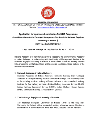 nair indianrailways gov in