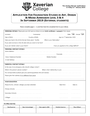 Form preview
