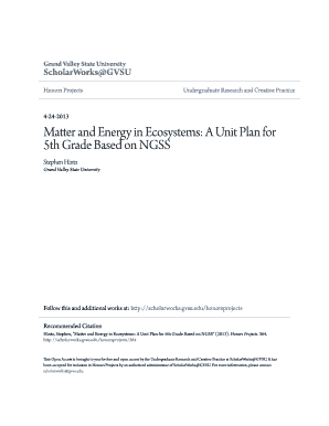 Matter and Energy in Ecosystems - ScholarWorksGVSU - Grand ...