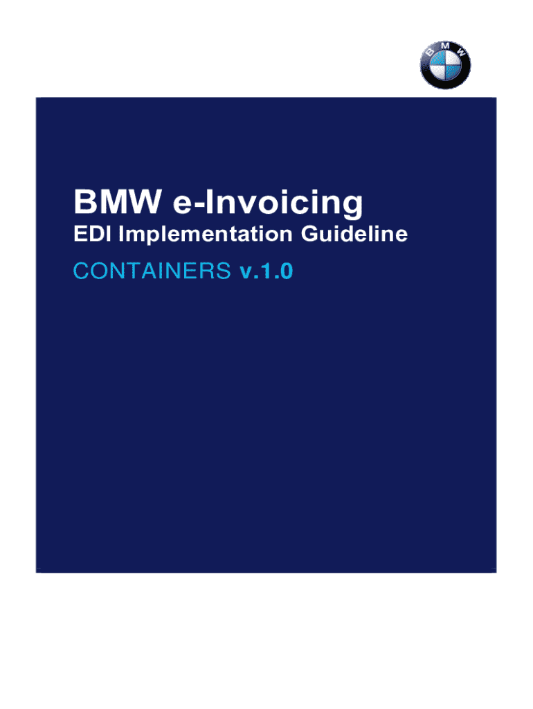 bmw invoice template Preview on Page 1