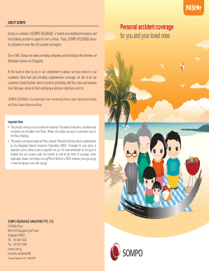 Sompo PAStar Brochure - Car Insurance Singapore