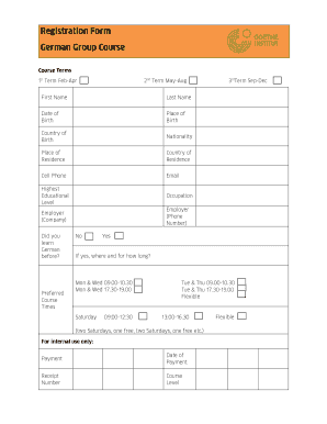 Form preview