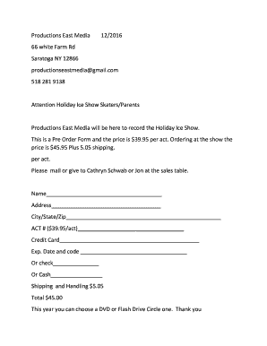 Form preview