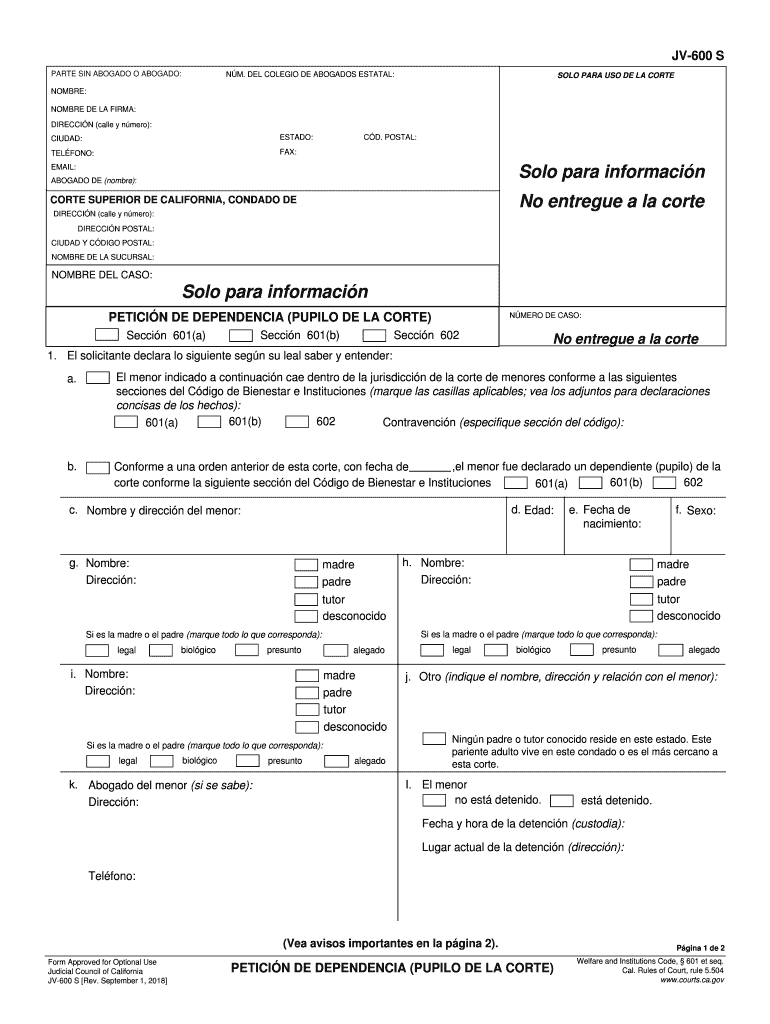 jv wardship spanish download Preview on Page 1