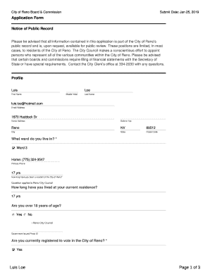 Form preview