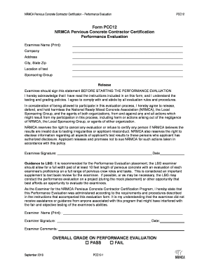 Fillable Online OVERALL GRADE ON PERFORMANCE EVALUATION PASS FAIL Fax ...