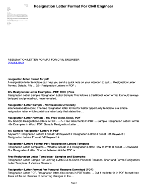 Fillable Online How To Write A Professional Resignation Letter Samples Templates Fax Email Print Pdffiller