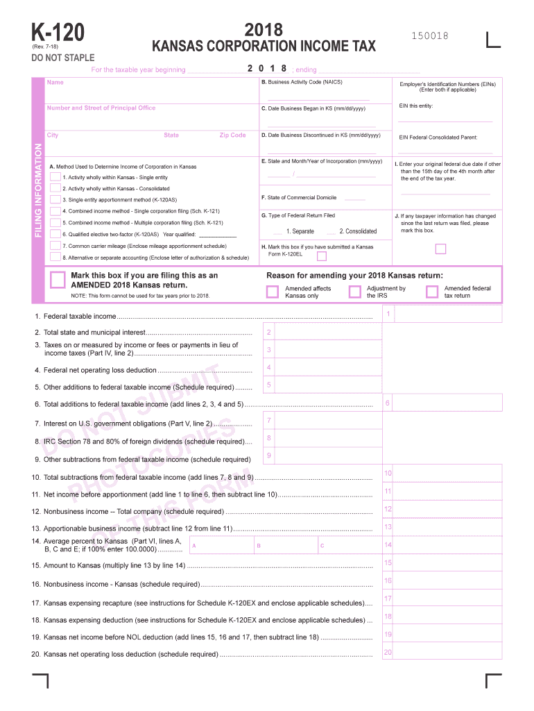 form k 120 Preview on Page 1