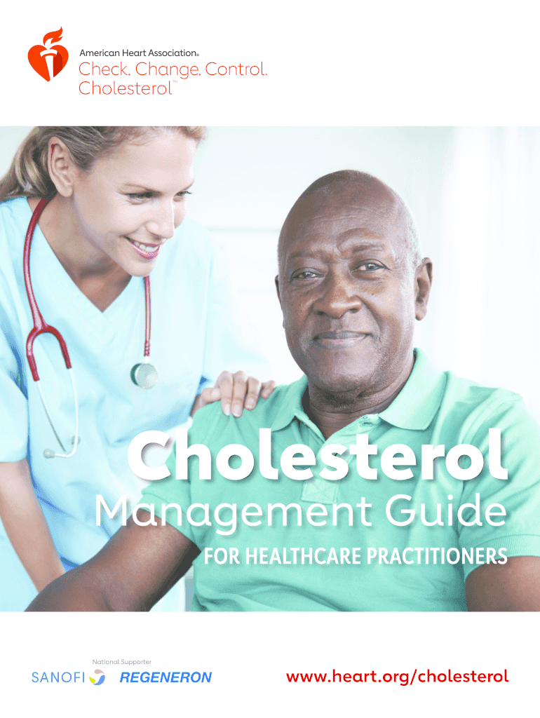 Fillable Online Cholesterol Management Guide American Heart