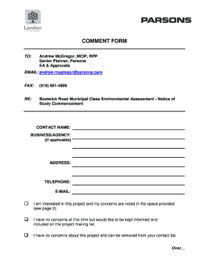 Form preview