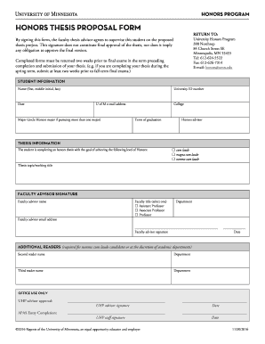 uf honors thesis submission form