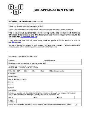 How To Write An Application Form For A Job - WikiJob