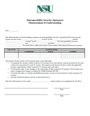 Interoperability Security Agreement