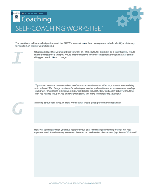 Self Coaching Model Pdf - Fill Online, Printable, Fillable, Blank ...