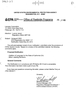 US EPA, Pesticide Product Label, VERIGUARD 3003, 07/03/2013. Pesticide Product Label, VERIGUARD 3003
