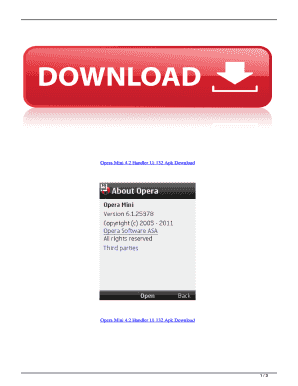 Opera Mini 4 2 Apk Download Fill Online Printable Fillable Blank Pdffiller