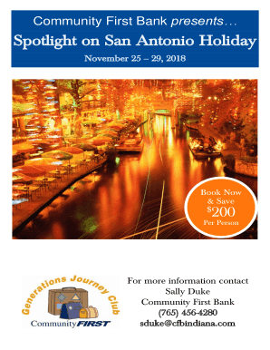 Community First Bank presents