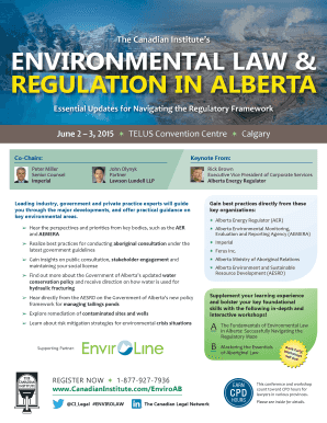 environmental law &amp; regulation in alberta - BLG