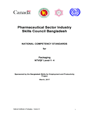 Images for what need to know Pharmaceutical Sector Industry Skills Council Bangladesh NATIONAL COMPETENCY STANDARDS forPackaging NTVQF Level1 4Sponsored by the Bangladesh Skills for Employment and Productivity Project March, 2017National Certificate