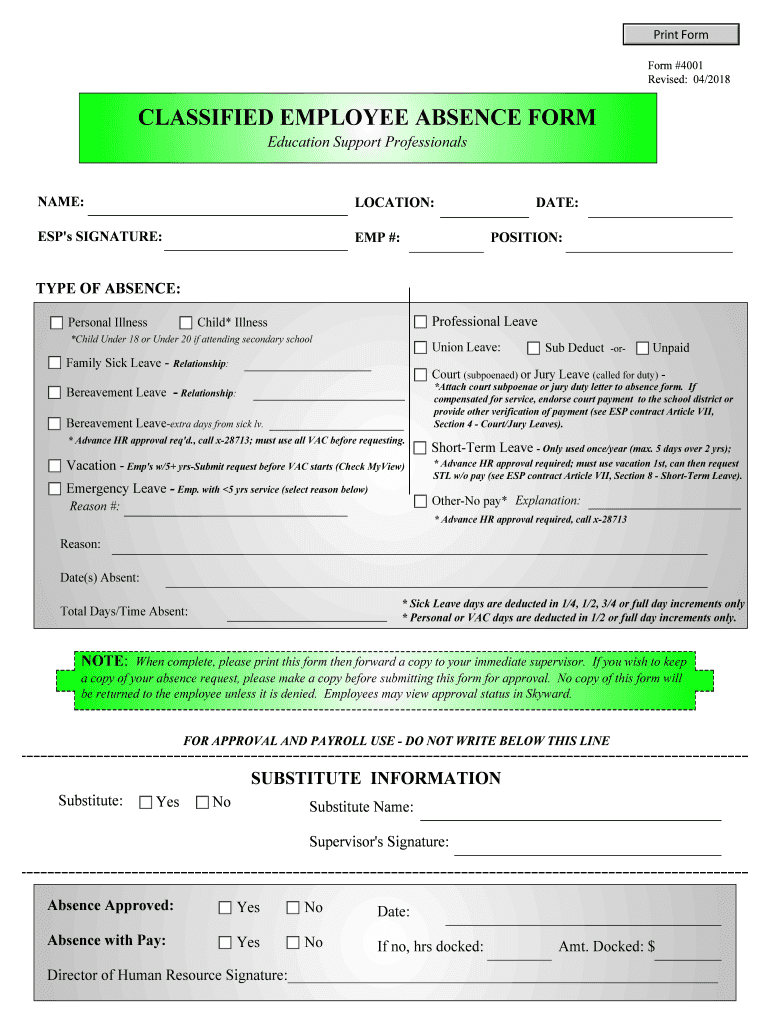 Form preview