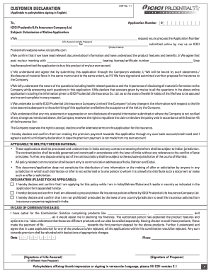 assignment form of icici prudential