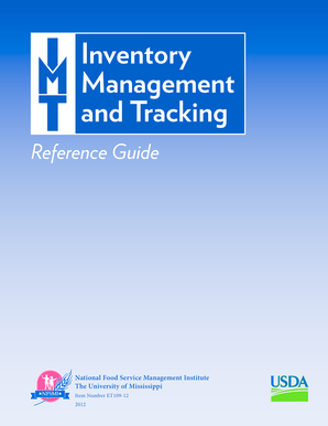 Inventory Management and Tracking - National Food Service ... - nfsmi