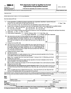 IRS Form 5884-C