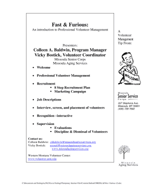 Professional Volunteer Management Guide