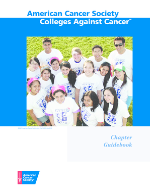 Colleges Against Cancer Chapter Guidebook