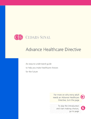 Advance Healthcare Directive