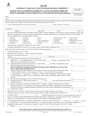 Contract for Sale and Purchase of Real Property