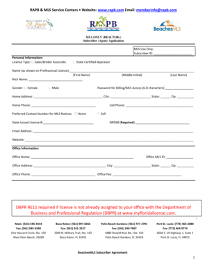 BeachesMLS Subscriber Application