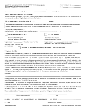 California Client Payment Agreement